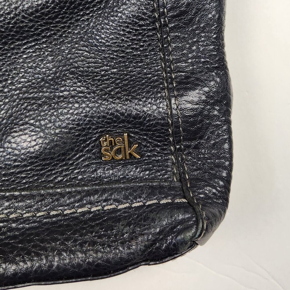 The Sak Iris Leather Crossbody Purse Black - Picture 4 of 15